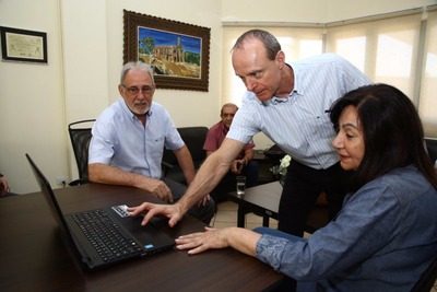 Ao receber visita de representantes da Coamo, a prefeita afirmou apoio a conclusão do projeto de instalação da unidade industrial em Dourados – A.Frota
