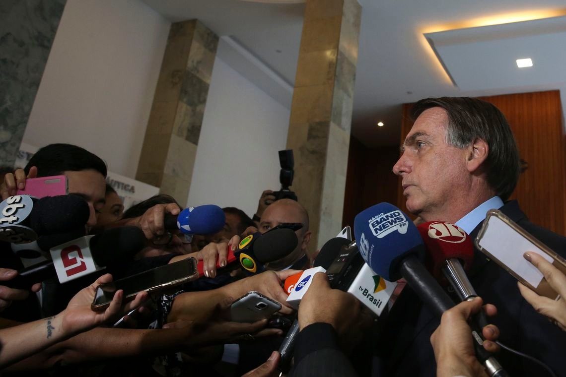 Bolsonaro diz que apoia suspensão da tabela do frete Antonio Cruz/Agência Brasil