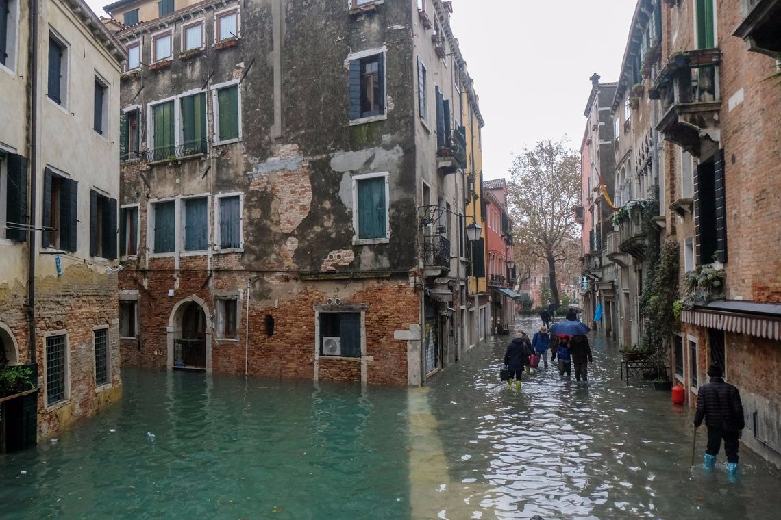 Veneza tem novo dia de maré alta; Florença e Pisa estão em alerta REUTERS/Manuel Silvestri