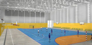 Primeiro Centro de iniciação esportiva do Estado deve ficar pronto em 2016 Serão 3.750 metros quadrados de área construída em uma área total de 7 mil metros quadrados. (Foto: Reprodução Facebook Paulo Duarte)