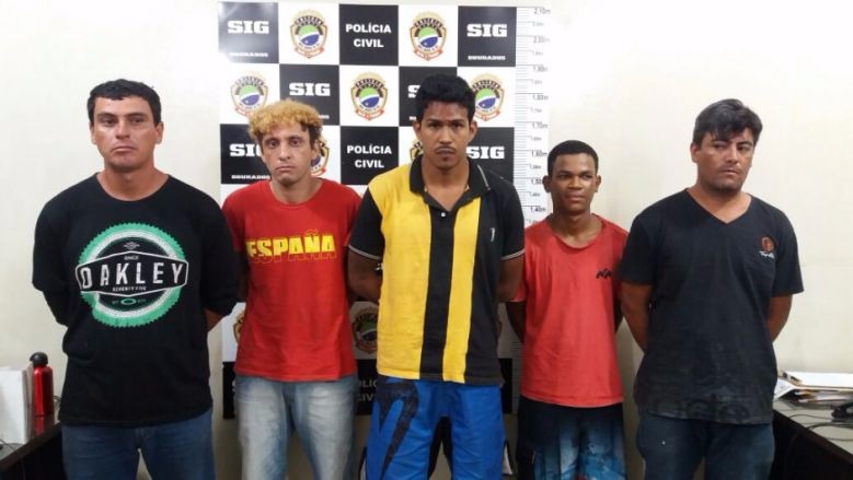 Polícia desarticula célula de facção que planejava matar agente Grupo foi preso em flagrante pela polícia - Crédito: Osvaldo Duarte