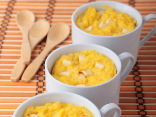 Polenta cremosa aos dois queijos light polenta cremosa aos dois queijos light (Foto: Divulgação)