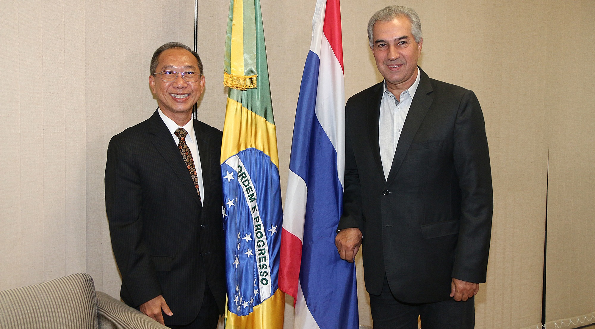 Governador recebe embaixador do Reino da Tailândia no Brasil Governador recebe embaixador do Reino da Tailândia no Brasil