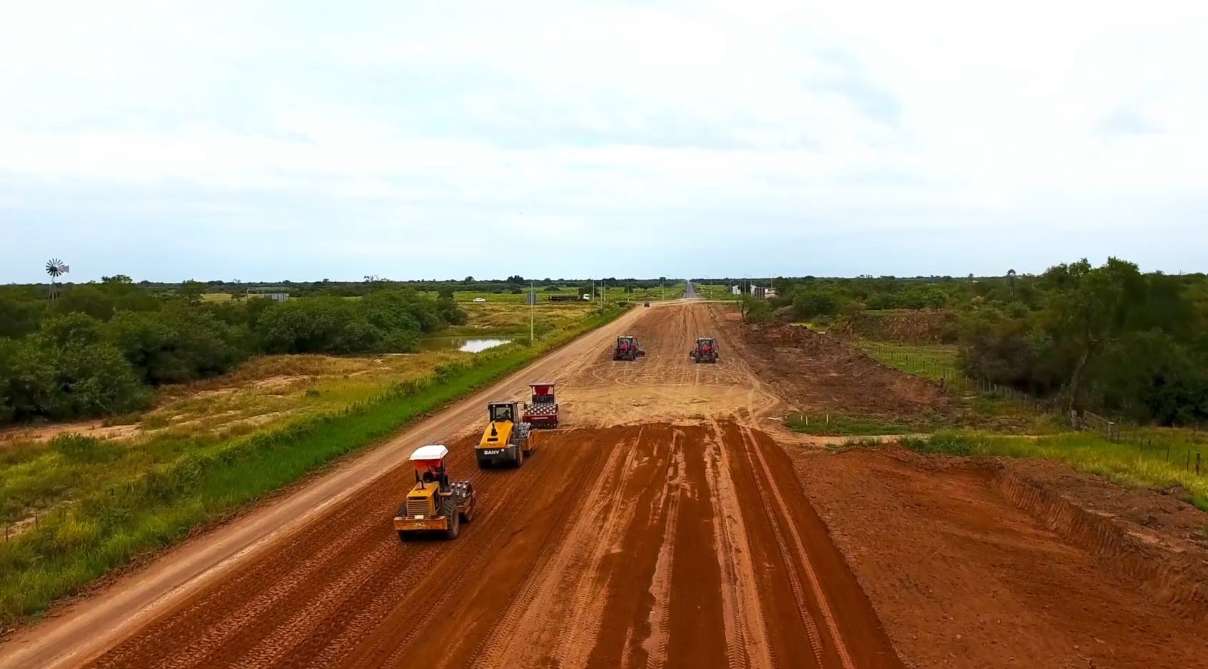Rodovia do Chaco em obras: 497 km, entre as fronteiras do Paraguai com Porto Murtinho e Argentina