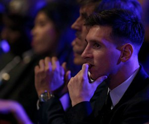 Lionel Messi é eleito o melhor jogador da Europa