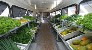Projeto Ônibus do Saladão começa a comercialização de hortifruti
