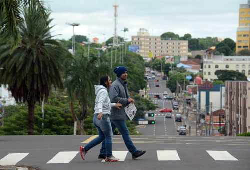 Frente fria chega e sábado pode ser o dia mais frio do mês no Estado, com 8°C Frio deve começar essa noite - Foto: Álvaro Rezende / Arquivo / Correio do Estado