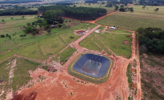 Sanesul investe em esgotamento sanitário de Novo Horizonte do Sul Estação de Tratamento de Esgoto (ETE) que atenderá o município de Novo Horizonte do Sul