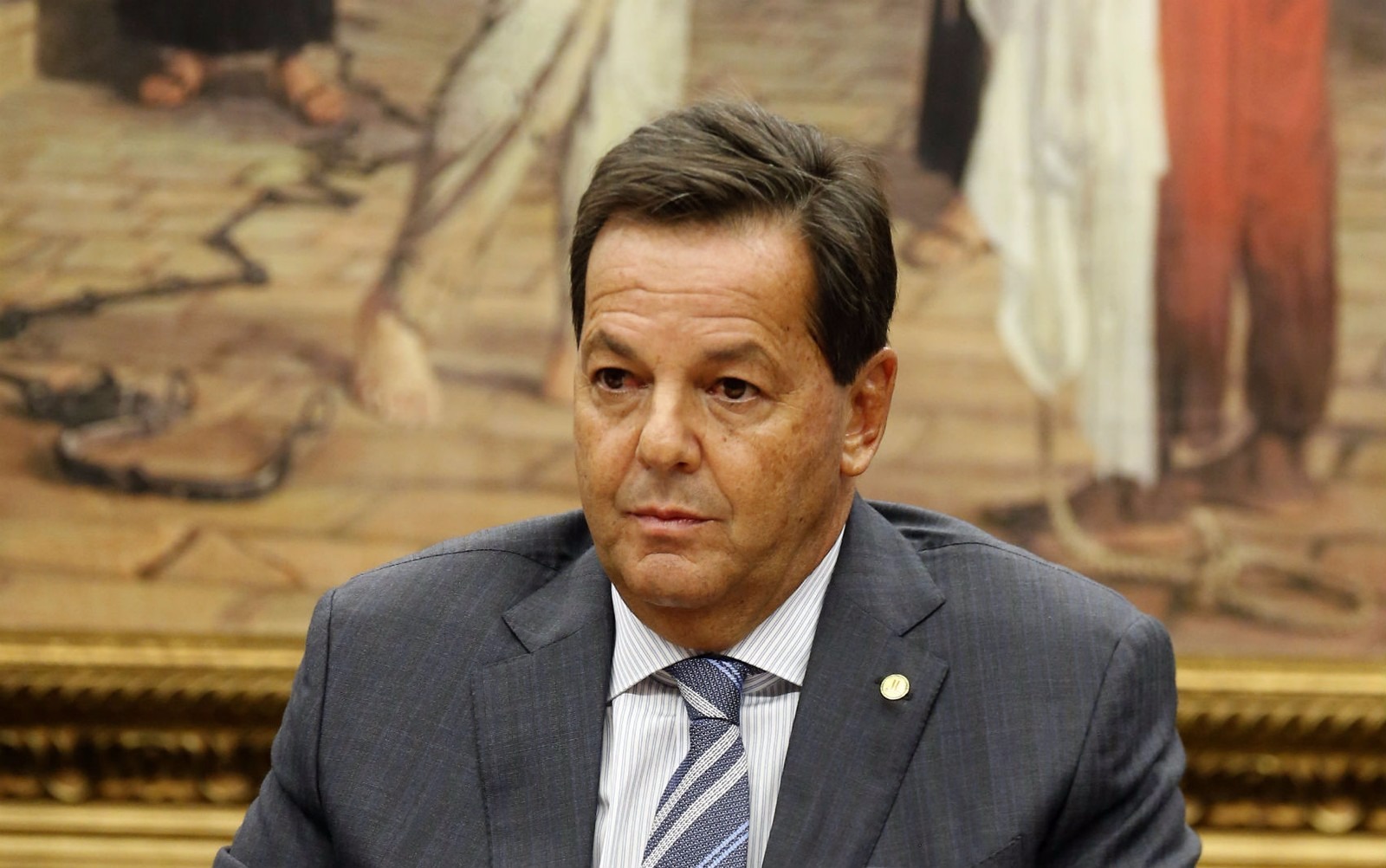 O deputado Sérgio Zveiter (PMDB-RJ), relator da denúncia contra o presidente Michel Temer na Comissão de Constituição e Justiça da Câmara. (Foto: Dida Sampaio/Estadão Conteúdo)