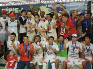 Sete deve estrear fora e contra equipe que subir da Série B Sete de Dourados é o atual campeão estadual - Foto: Divulgação