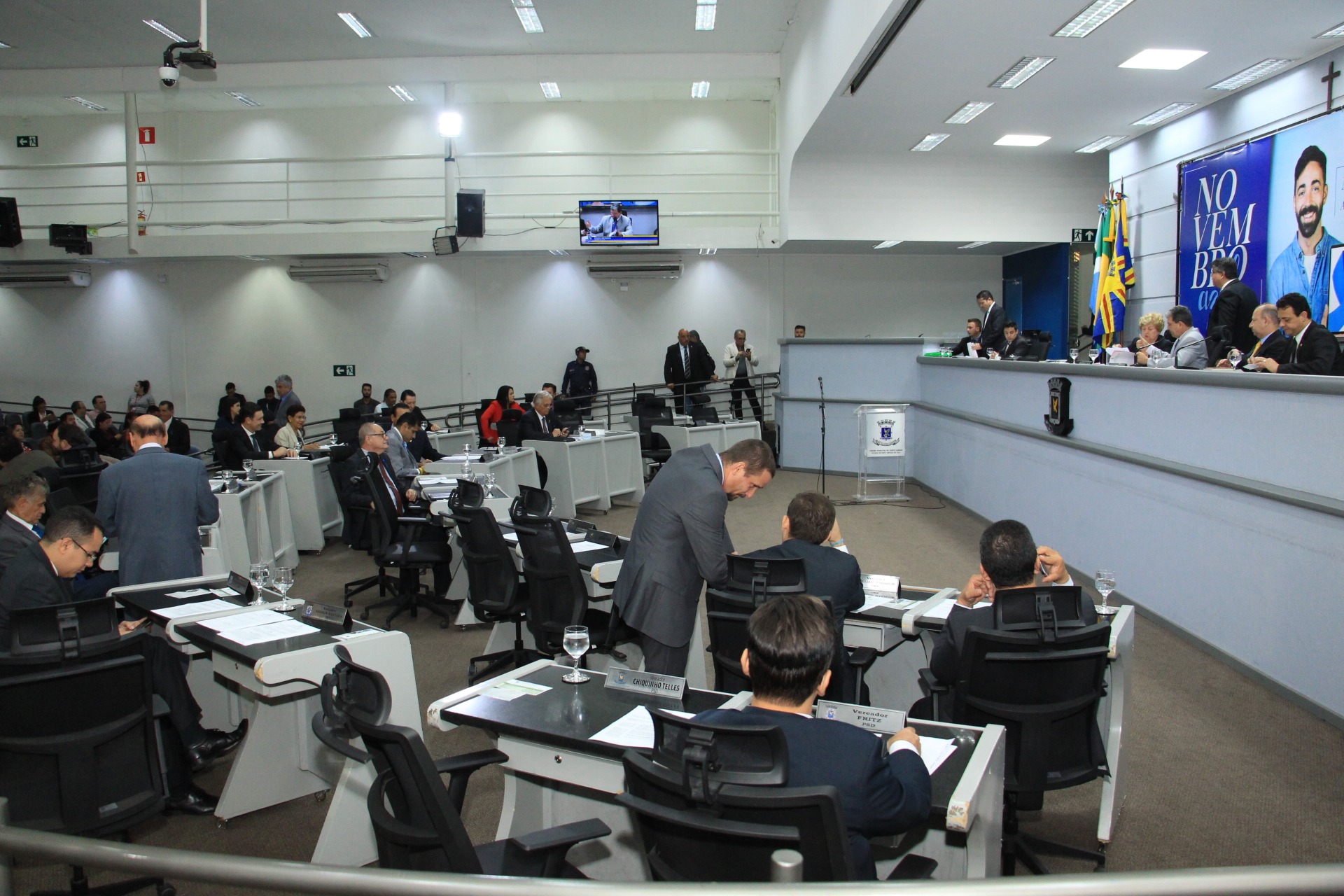 Vereadores votam quatro projetos na sessão desta terça-feira Vereadores votam quatro projetos na sessão desta terça-feira