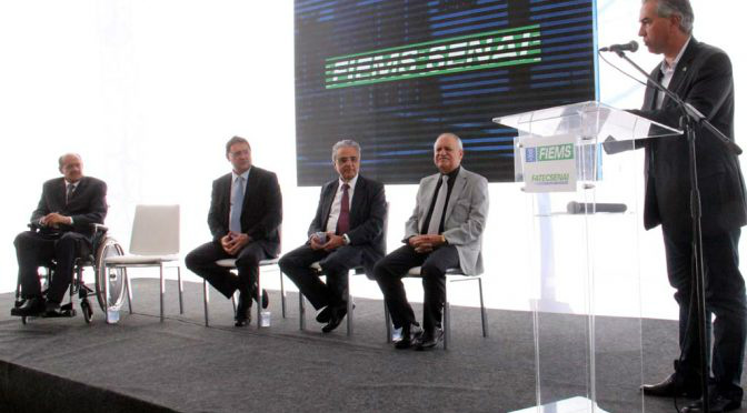 MS ganhou confiança do empresariado mantendo os incentivos fiscais, diz Reinaldo MS ganhou confiança do empresariado mantendo os incentivos fiscais, diz Reinaldo