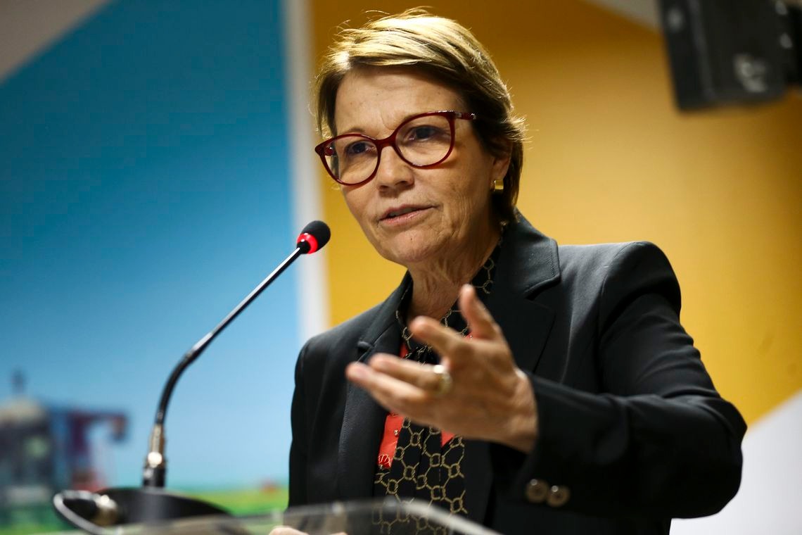 Tereza Cristina mostra experiência do país com agricultura de baixo carbono Marcelo Camargo/Agência Brasil