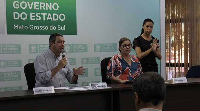 Governo de MS detalha ações de combate ao coronavírus em transmissão ao vivo nas redes sociais Chico Ribeiro