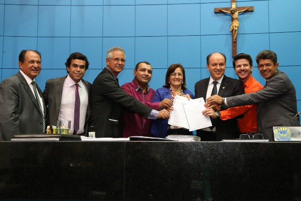 União das Câmaras de Vereadores de Mato Grosso do Sul defende revisão da distribuição do ICMS no Estado. Foto: Victor Chileno 