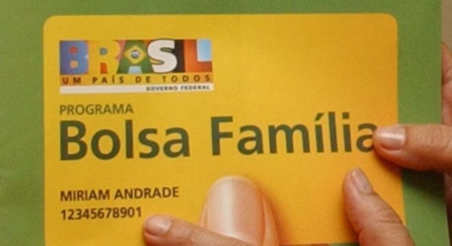 Cartão do Programa Bolsa Família
Agência Brasil