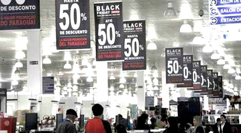 Procon dá dicas para consumidor evitar enganação na Black Friday Lojas oferecem os mais variados descontos para atrair clientes - Foto: Divulgação