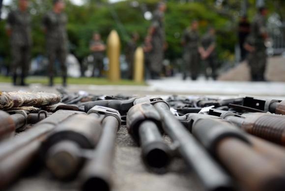 Ministério da Defesa regulamentou a doação de armas apreendida - Foto: Tânia Rêgo/Arquivo Agência Brasil
