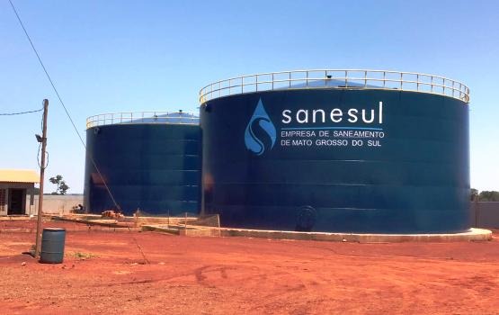 Milhares de famílias serão atendidas com novos reservatórios da Sanesul