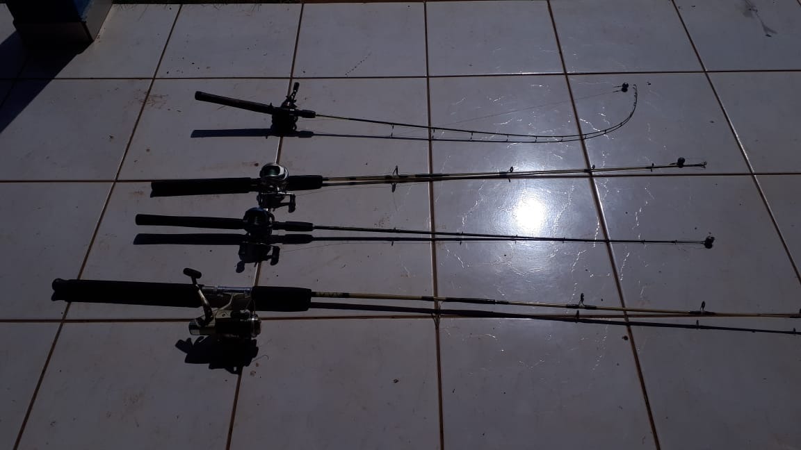 PMA autua três homens por pesca durante período da piracema PMA autua três homens por pesca durante período da piracema
