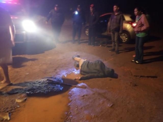Um morre e outro fica ferido em tentativa de roubo a segurança Amambay Ahora