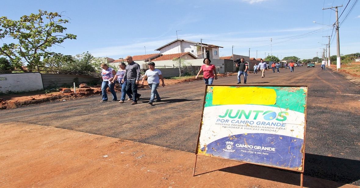 Moradores da região norte celebram “sonho” da pavimentação asfáltica que virou realidade Saul Schramm