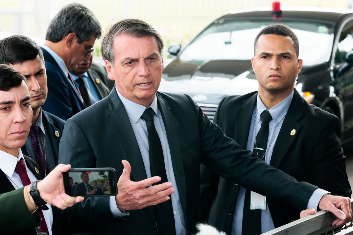 Bolsonaro enviará hoje à Câmara projeto de excludente de ilicitude Antonio Cruz/ Agência Brasil