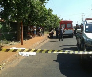 Idosa foi atropelada no bairro Tiradentes - Arquivo