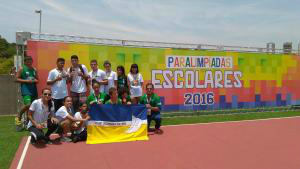 Atletas de MS voltam com medalhas das Paralimpíadas Escolares