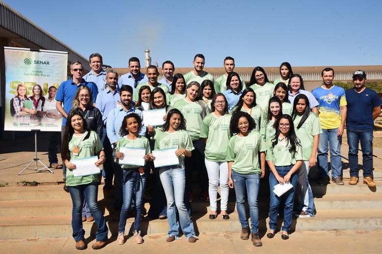 Em Costa Rica, jovens são qualificados em curso do Senar Jovem Aprendiz Rural Divulgação