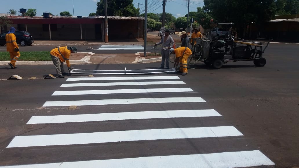 Prefeitura instala nova sinalização na Avenida Manoel da Costa Lima Divulgação