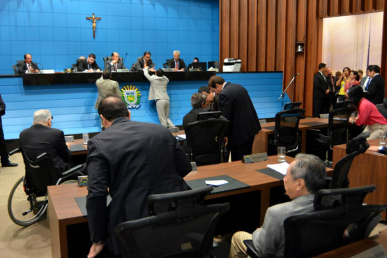 Ordem do Dia: Aprovada internet gratuita em terminais de ônibus Seis proposições foram aprovadas na sessão desta qurta-feira
Foto: Roberto Higa AL/MS