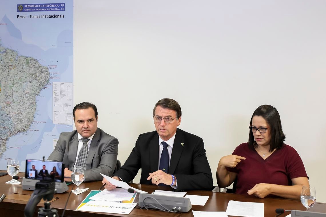 Live: governo prepara projeto para dar proteção jurídica a policiais Marcos Corrêa/PR