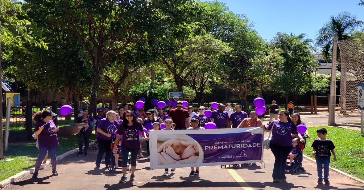 Novembro Roxo sensibiliza para a prematuridade de bebês