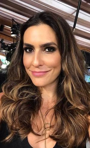 Ticiana (foto) enviou mensagem de apoio à filha de Silvio Santos
Reprodução/Instagram