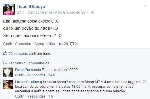 População de diversos bairros afirmaram que sentiram o tremor. (Foto: Reprodução)