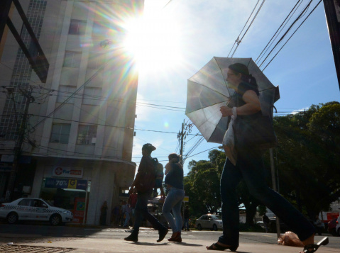 Semana deve ter calor e pancadas de chuva isoladas em Mato Grosso do Sul Calor deve predominar e pode chover durante toda a semana - Foto: Arquivo / Correio do Estado