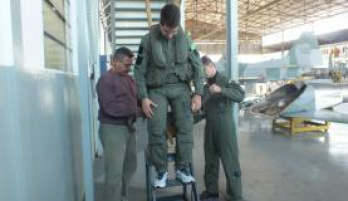 O treinamento do estudante está sendo financiado pela Agência Espacial Brasileira - Divulgação/FAB