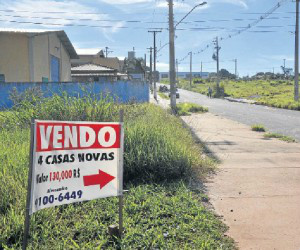 Terrenos localizados na região tiveram valorização nos preços 
(Foto: Valdenir Rezende / Correio do Estado)