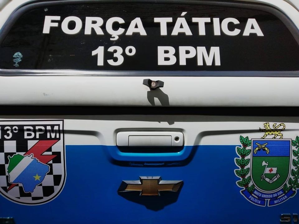 Polícia Militar prende homem de 27 anos que estava foragido Divulgação/ PMMS