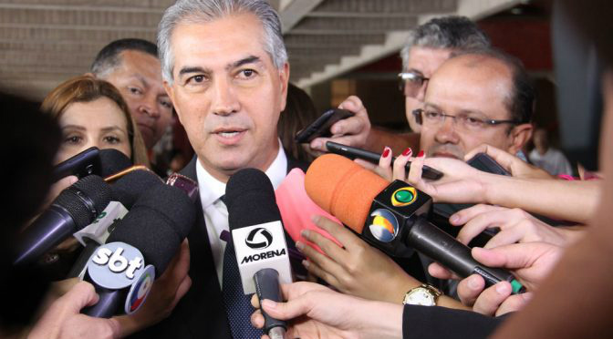 Para governador, o desafio na crise será manter o equilíbrio dos gastos e os investimentos Em entrevista na solenidade de formatura dos agentes penitenciários (Divulgação)