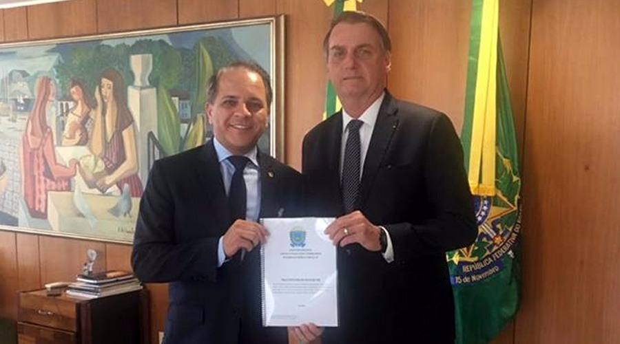 Coronel David agradece Bolsonaro por envio de recursos do Fundo Nacional de Segurança ao MS Divulgação