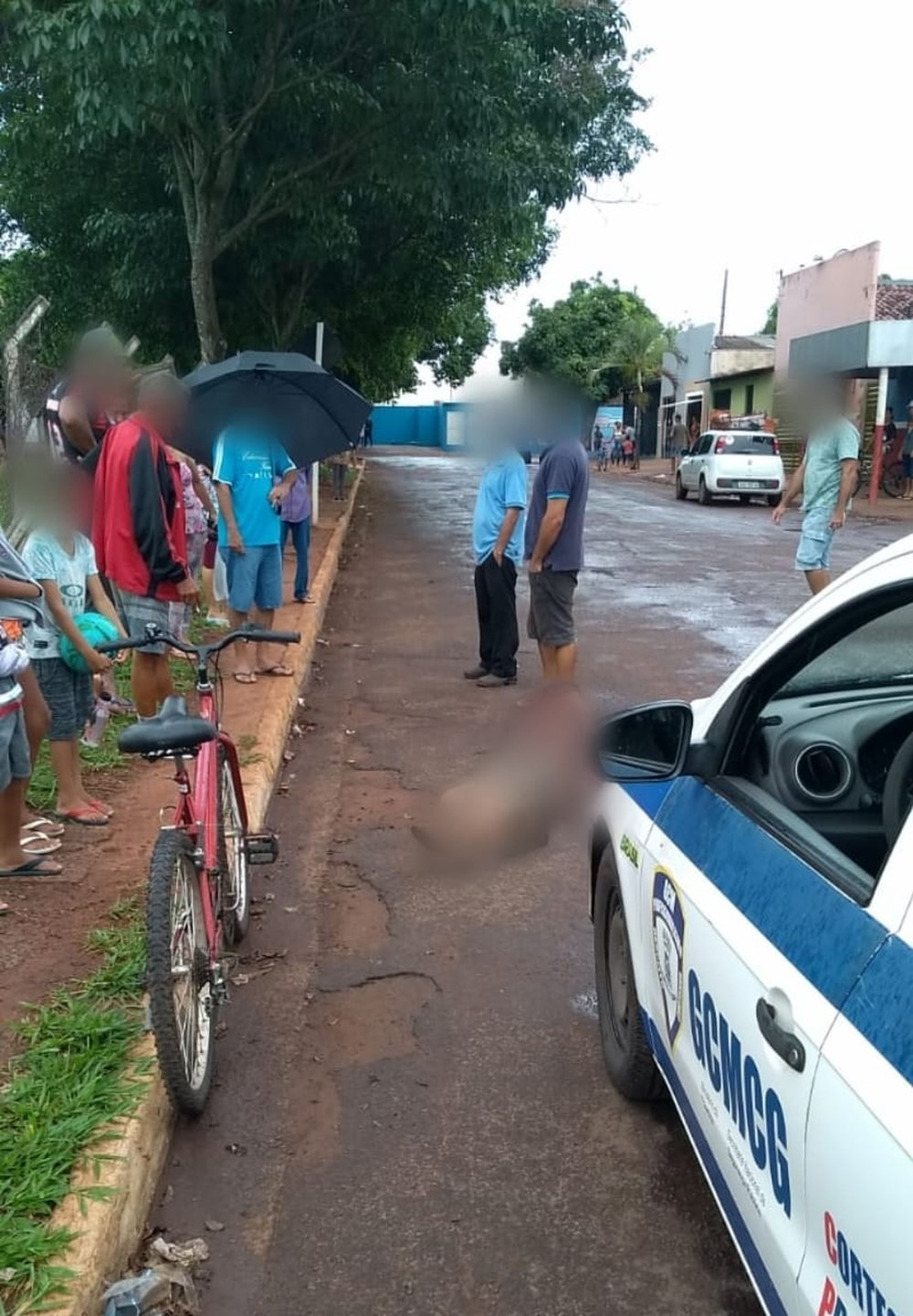 Santa Casa abre protocolo de morte encefálica de menina agredida A criança teve traumatismo crânio encefálico.. Guarda Municipal de CG/Reprodução
