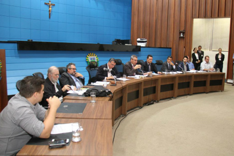 Em audiência pública, Casa de Leis debateu projetos ambientais nesta segunda Autoridades debateram projetos ambientais na Assembleia Legislativa
Foto: Wagner Guimarães AL/MS
