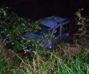 Mãe morre e duas crianças ficam feridas em capotamento na MS-040 Valdenir Rezende / Correio do Estado