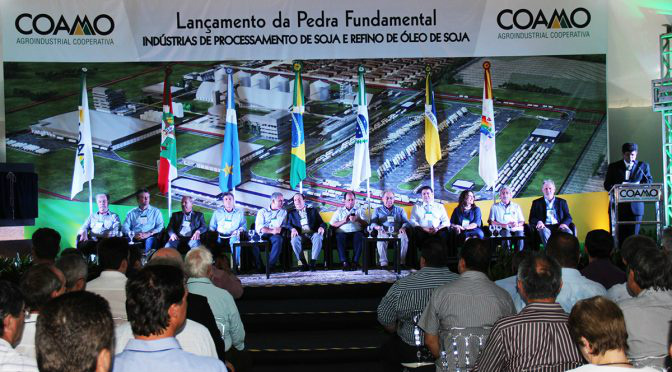 Instalação de indústria de soja em Dourados é fruto da estratégia de atração de investimentos do Estado Instalação de indústria de soja em Dourados é fruto da estratégia de atração de investimentos do Estado