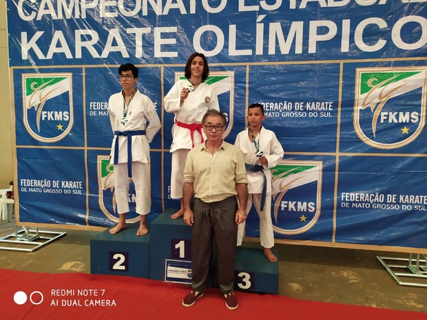 Enzo Bassi conquista o pentacampeonato estadual do MS na modalidade Kata Enzo Bassi conquista o pentacampeonato estadual do MS na modalidade Kata
