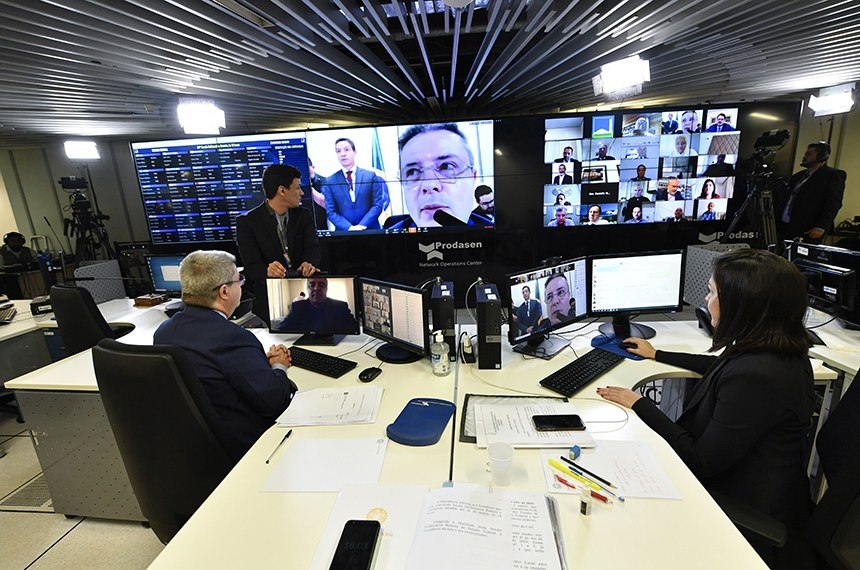 Projeto será votado em sessão remota, como a da quarta-feira (25). Leopoldo Silva/Agência Senado
