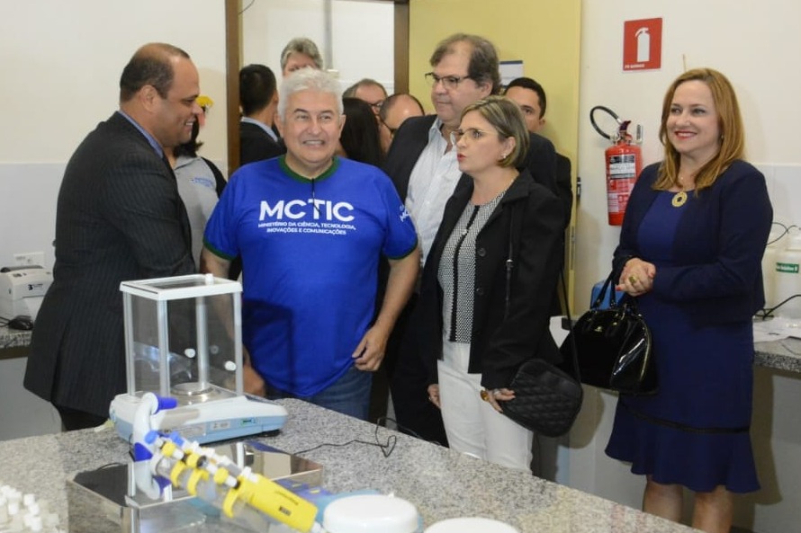 Pontes inaugura laboratório de mais de R$ 1,3 milhão na UFMS Bruno Henrique/Correio do Estado