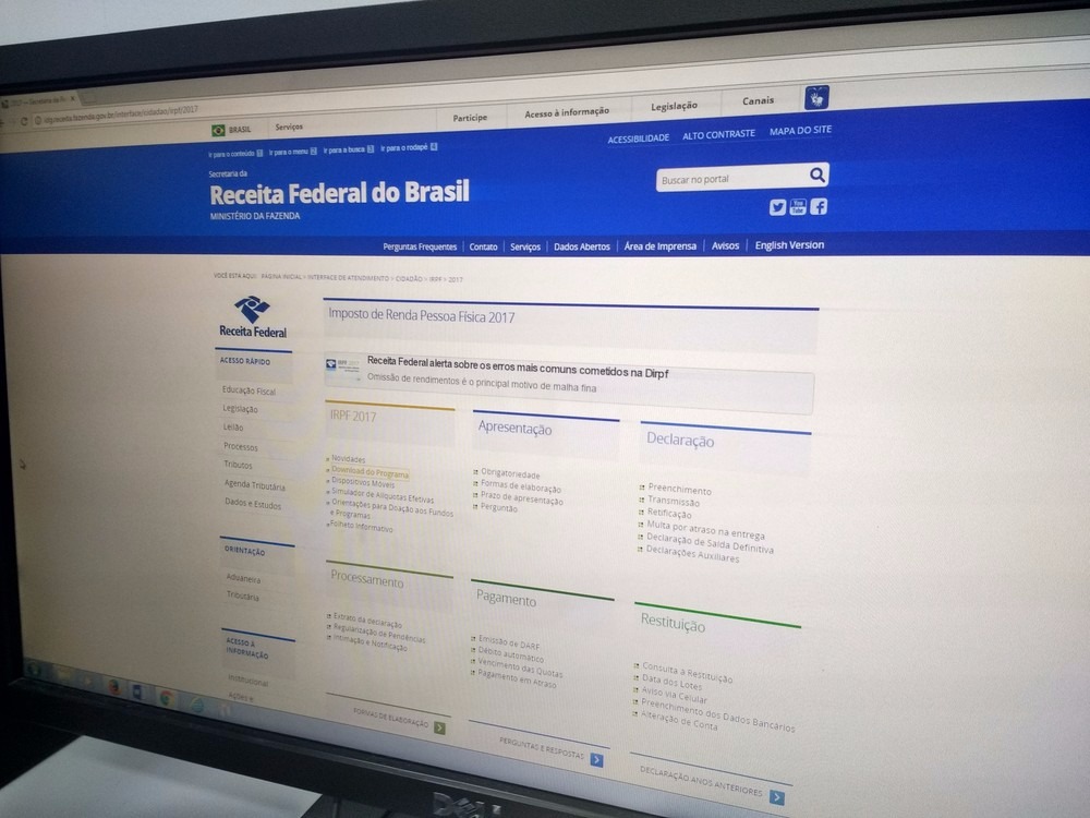 Receita paga hoje o segundo lote de restituições do Imposto de Renda